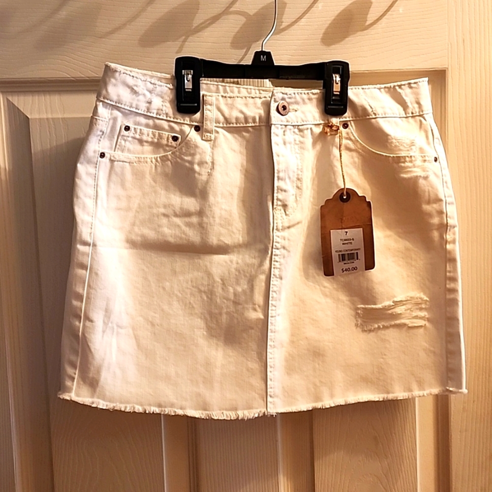 Denim skirt